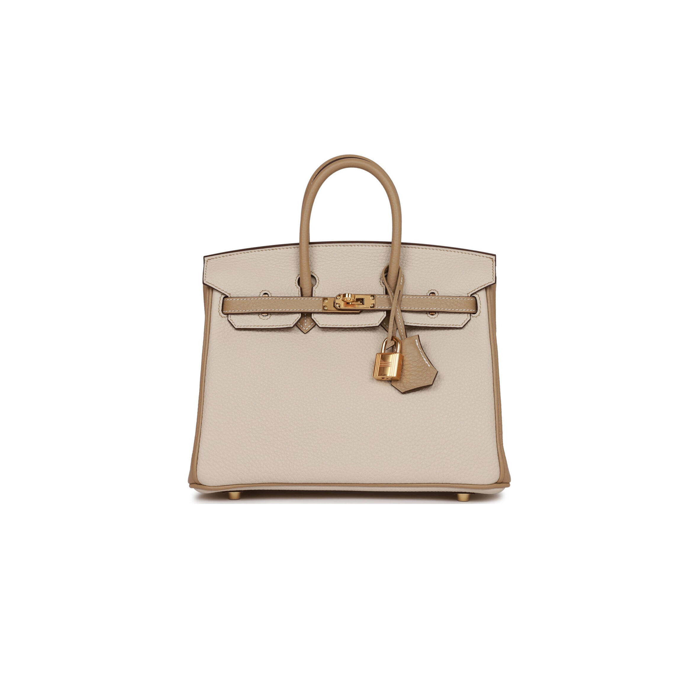 H**me5 birkin 25 togo brushed gold hardware (25*20*13cm)